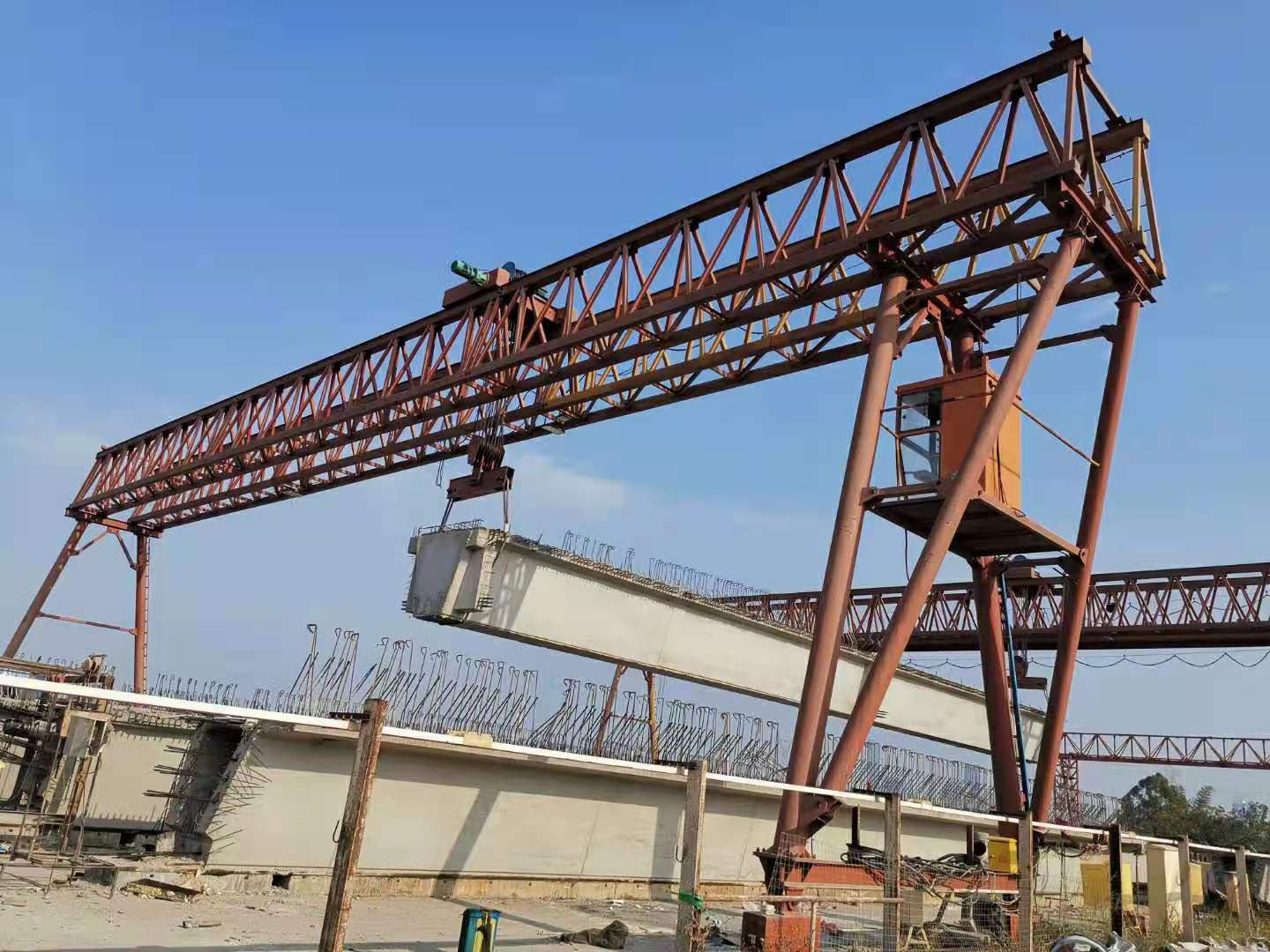 江汉石油管理局一大桥预制箱梁压浆施工